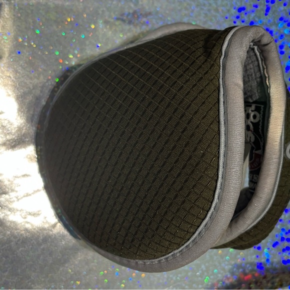 180s Men's urban Ear Warmer,Behind-the-Head Winter Earmuffs green, NEW - Picture 3 of 5